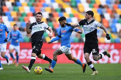 Nápoles x Udinese