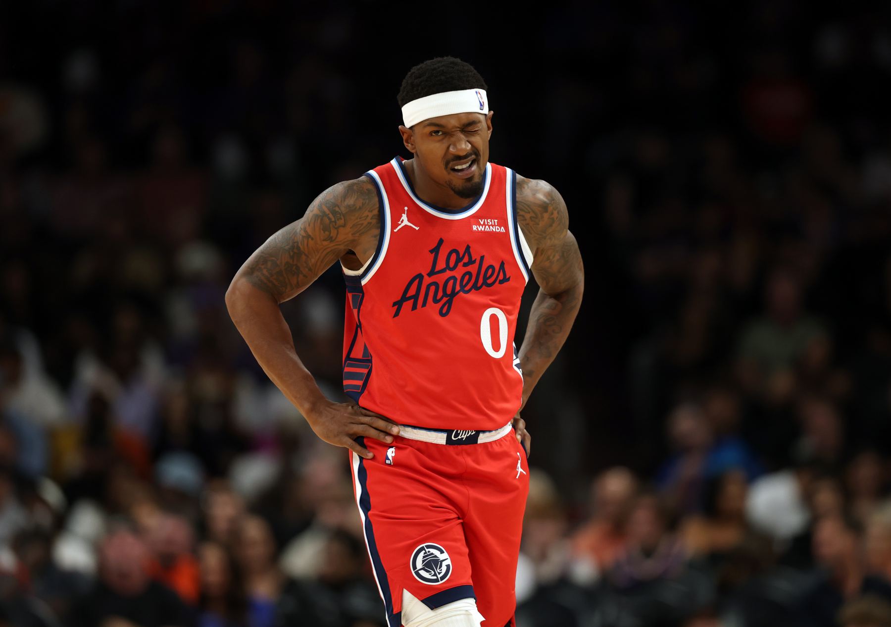 A taxa de frequência é de apenas 49,3%! Beal disputou apenas 202 partidas nas últimas cinco temporadas.